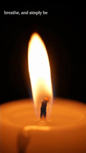 Dancing Candle Flame 🕯️ | Gentle Grounding for Calm, Focus & Deep Relaxation
