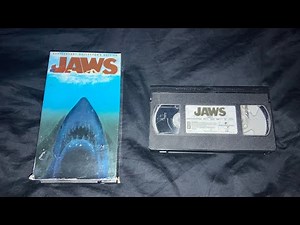 Opening to Jaws: Anniversary Collector’s Edition 2000 VHS (Part 1)