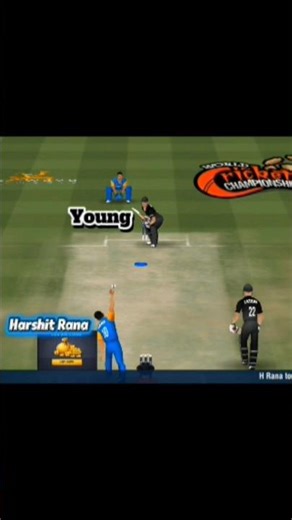 Young vs Harshit Rana – Fast Bowling vs Smart Batting Battle#cricket #youtubeshorts