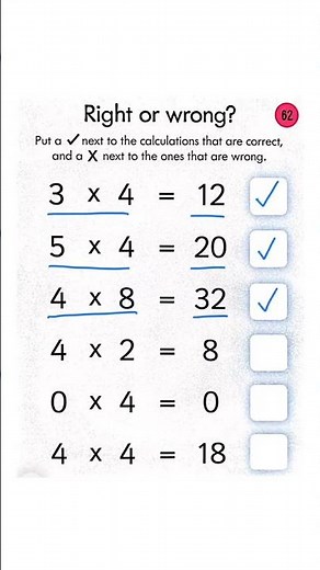 Multiplication Quiz | 4 Times Table ✅💯 #math #multiplication #matheducation #mathshorts #maths