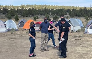 Bootleg Fire update: Crews complete line around perimeter; containment rises to 56%