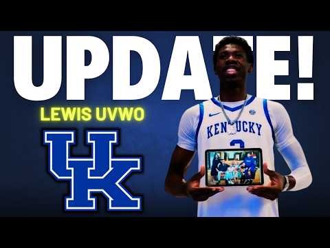 5-Star Center Lewis Uvwo Drops His Official Kentucky Visit Video!