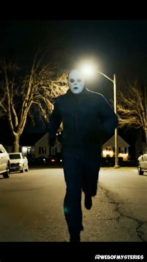 Michael Myers Stalks Suburban Street – Chilling Encounter Caught on Camera