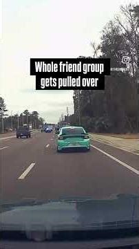 Whole friend group gets pulled over out of town