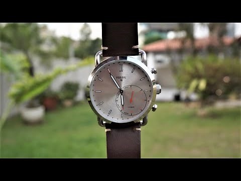 Fossil Q Commuter Hybrid Smartwatch Review