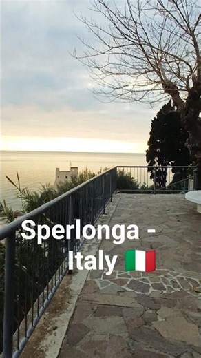 🌅 Sperlonga, Italy: Sunset Sea-View Walk (Pure Riviera di Ulisse Vibes) 🇮🇹