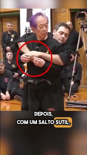A Incrível Técnica do Ninja! Ninguém Consegue Suportar! 🥋💥 #shorts