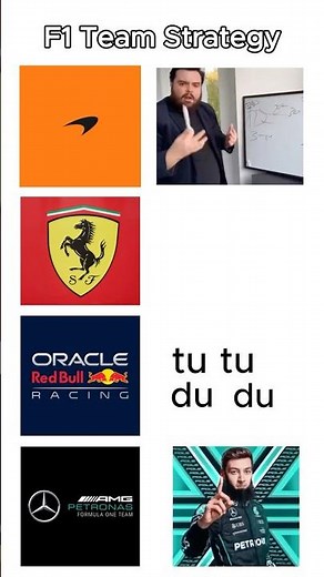 F1 Team Strategy explained in 15 Seconds.