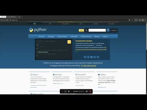 Instalación de python en Windows