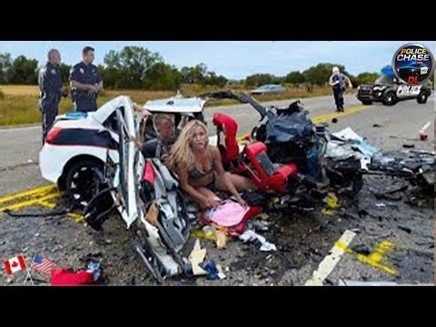 (TRAGIC) When High-Speed Police Chases Ended in SHOCKING CRASHES | Caught on Dashcam 2026 #7