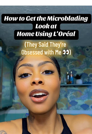 Want the microblading look at home without the appointment? As a certified microblading artist, I’m showing you how to get real hair-stroke brows using the L’Oréal Waterproof Brow Pencil. It gives that microbladed effect with natural, precise strokes — I even demo it on my hand so you can see how real it looks. And side note 👀… L’Oréal Paris is literally obsessed with me using their products 😍 (You can watch the video where they said it — the link is below!) I use this brow pencil every single