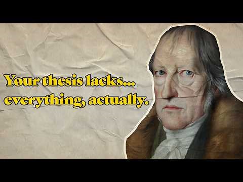 Hegel Explained: Philosophy's Ultimate Mind-Bender 🤯