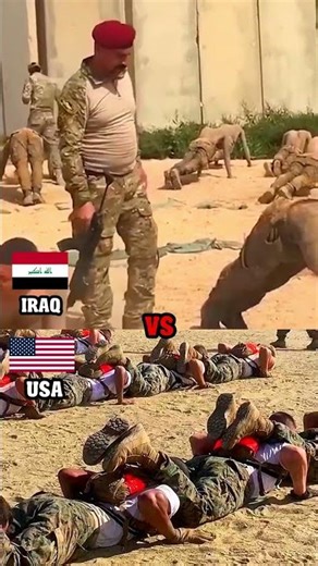 Iraq vs USA Toughest Army Training