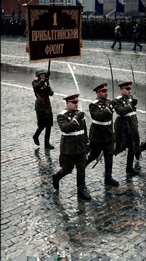 Victory Parade 1945 Moscow USSR FRONTS (Remake)