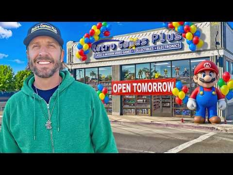 This is it! My game store is opening!!!