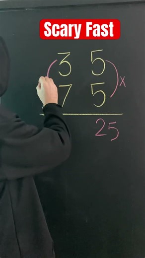 Don't blink.Math is faster than you think. #MaskMath #QuickMath #mathhacks