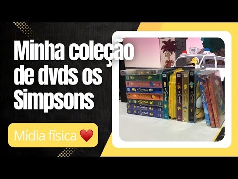 Minha coleção de DVDs de Os Simpsons | Boxes da série clássica\t
