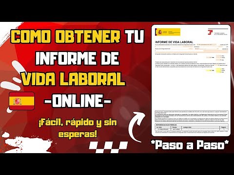Cómo obtener tu informe de VIDA LABORAL