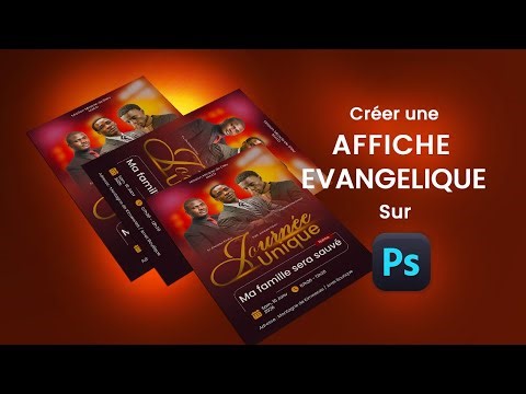 Design d'Affiche Religieuse sur Photoshop : Tutoriel 2026