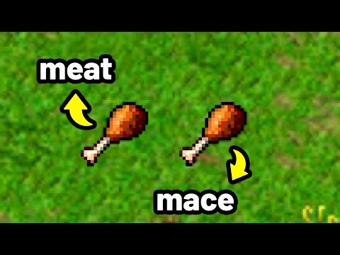 Os items mais 'inúteis' com sprite duplicada no Tibia