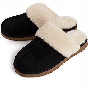 RockDove Women's Pull-On Scuff Slippers