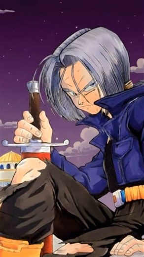 🎯“Future Trunks Goes HARD 😮‍🔥✍️ #shorts #anime #animeeart #animedrawing #dragonballz #dragonball