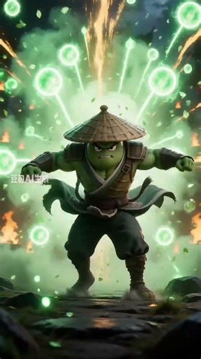 The Jade Pea Monk 🌿🥋 Epic Cinematic Kung Fu Trailer | 8K 3D Animation