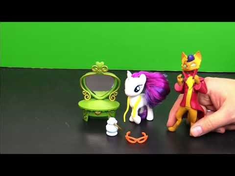 Rarity & capper Dapperpaws styling Friends l My little pony the movie