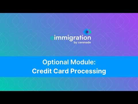 Optional Module: An intro to Credit Card Processing