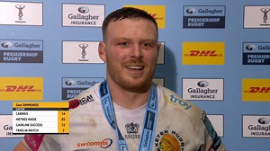 3.9K views · 253 reactions | Exeter Chiefs Official star Sam Simmonds talks to BT Sport after being named man of the match following our Premiership Rugby opener away to Harlequins Rugby Union | Exeter Chiefs Official | Facebook