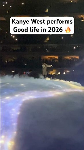 Kanye West performs Good life Live in LA 2026 concert bully album donda stronger Ye SOFI carnival