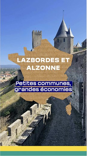Étape 6 : Lazbordes et Alzonne : Petites communes, grandes énergies #tourdefrance #lesenergiesquinousrelient #carcassonne