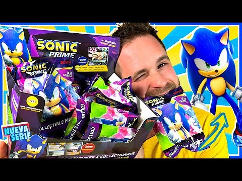 Sonic Prime UNBOXING CAJA FIGURAS COLECCIONABLES SORPRESA en Pe Toys