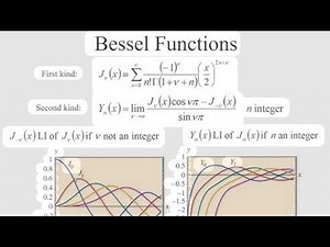 Bessel Functions|| Polynomial Solutions|| Generating Function|| Examples‪@Dr.SyedaNoureen‬