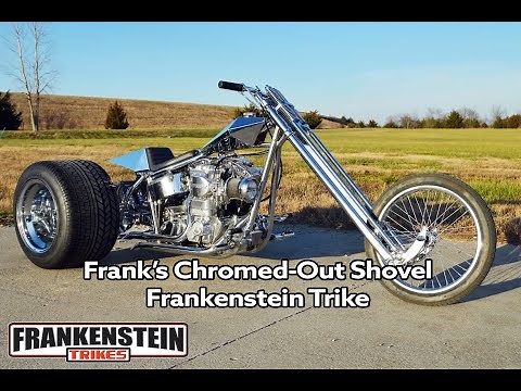 Frank's Chromed-Out Custom Shovel Trike - Frankenstein Trikes