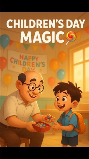 Children’s Day Magic | Short Moral Story #shortvideo #childrensday #3danimation #children