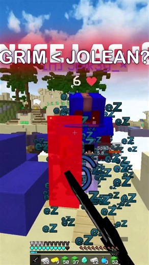 JoLean is too good for GRIM ANTICHEAT?! | NotYourClient #client #minecraft #grim #jolean
