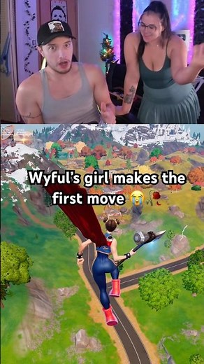 WYFUL GETS SURPRISE KISS 😭🥀 (fortnite) ‪@Wyful‬