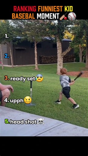 Top 5 Funniest Kid Baseball Moments 🤯 #1 Will Shock You!