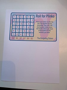 Plinko High Income Savings Challenge Game - Etsy Canada