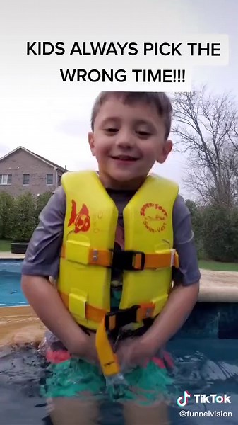 Why do little kids always pick the worst time to, you know what!... #kidsbelike #kidcomedy #corona #quarantine #pool #hide #underwater #fyp #4u
