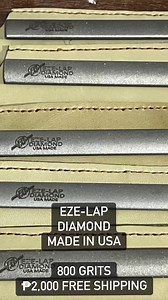EZE-LAP Diamond 🔥 Made in USA 💯 800 grits ₱2,000 free shipping nationwide 🚚#Ezelap #eze #lap #ezelapdiamond #diamond #shapener #800grits #lbc #freeshiping #2,000 #gaffers #gaff #gaffing | EC Tare Phi