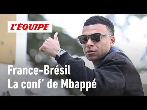 France-Brazil: Mbappé's press conference: "That's not true about my knee"