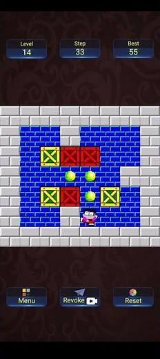 Push box game // Level -14 // Push boxes