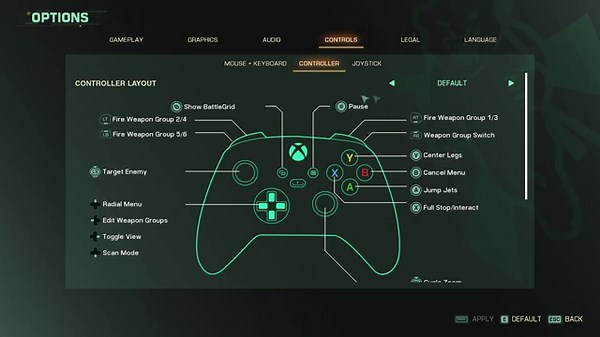 Mechwarrior 5: Clans controls and rough overview