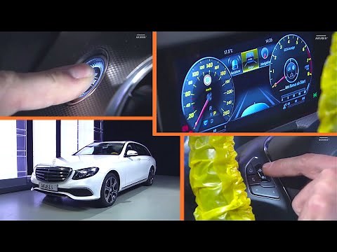 Mercedes-Benz E-Klasse: Werkstattebene im Kombiinstrument aufrufen (W213, W238, S238, C238)