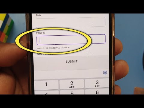 enter your current address pin code |current address pincode | current address pin code ka matlab