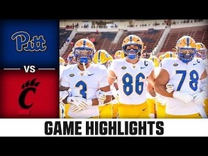 Pitt vs. Cincinnati Game Highlights | 2024 ACC Football