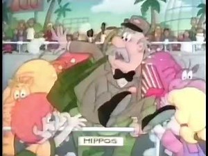 The hungry hungry hippos game advert 1988