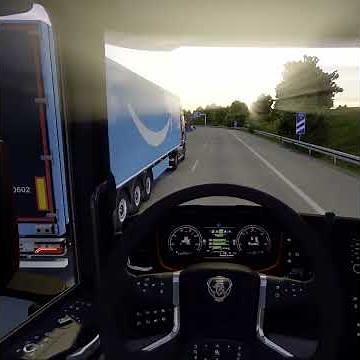 🚛 Overtaking the Amazon Prime Truck in Euro Truck Simulator 2 | ETS 2 Gameplay #eurotrucksimulator2